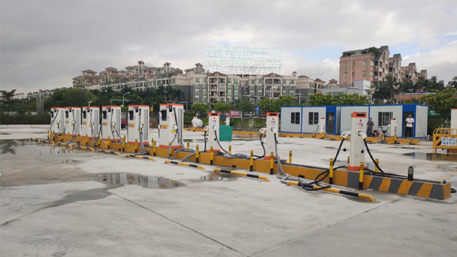 последний случай компании о Зарядная станция окружающей среды EV высокой температуры и Высоко-влажности