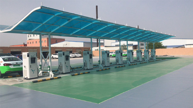 последний случай компании о Зарядная станция DC 120KW в Yecheng, Синьцзян