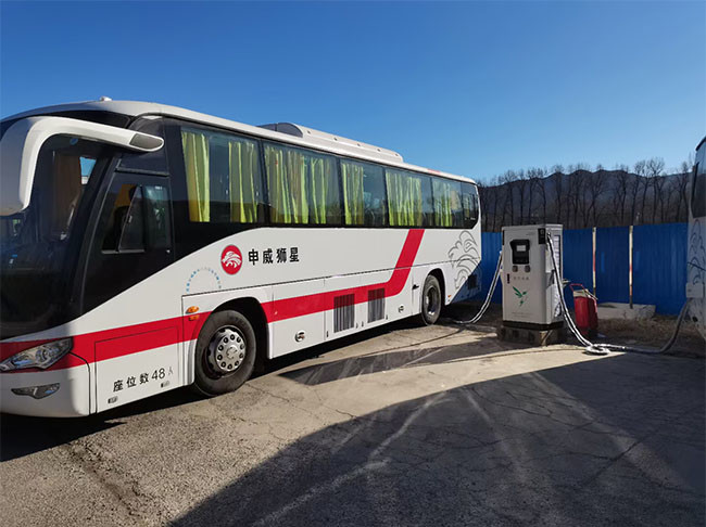 последний случай компании о Зарядная станция DC 120KW в графстве Qian